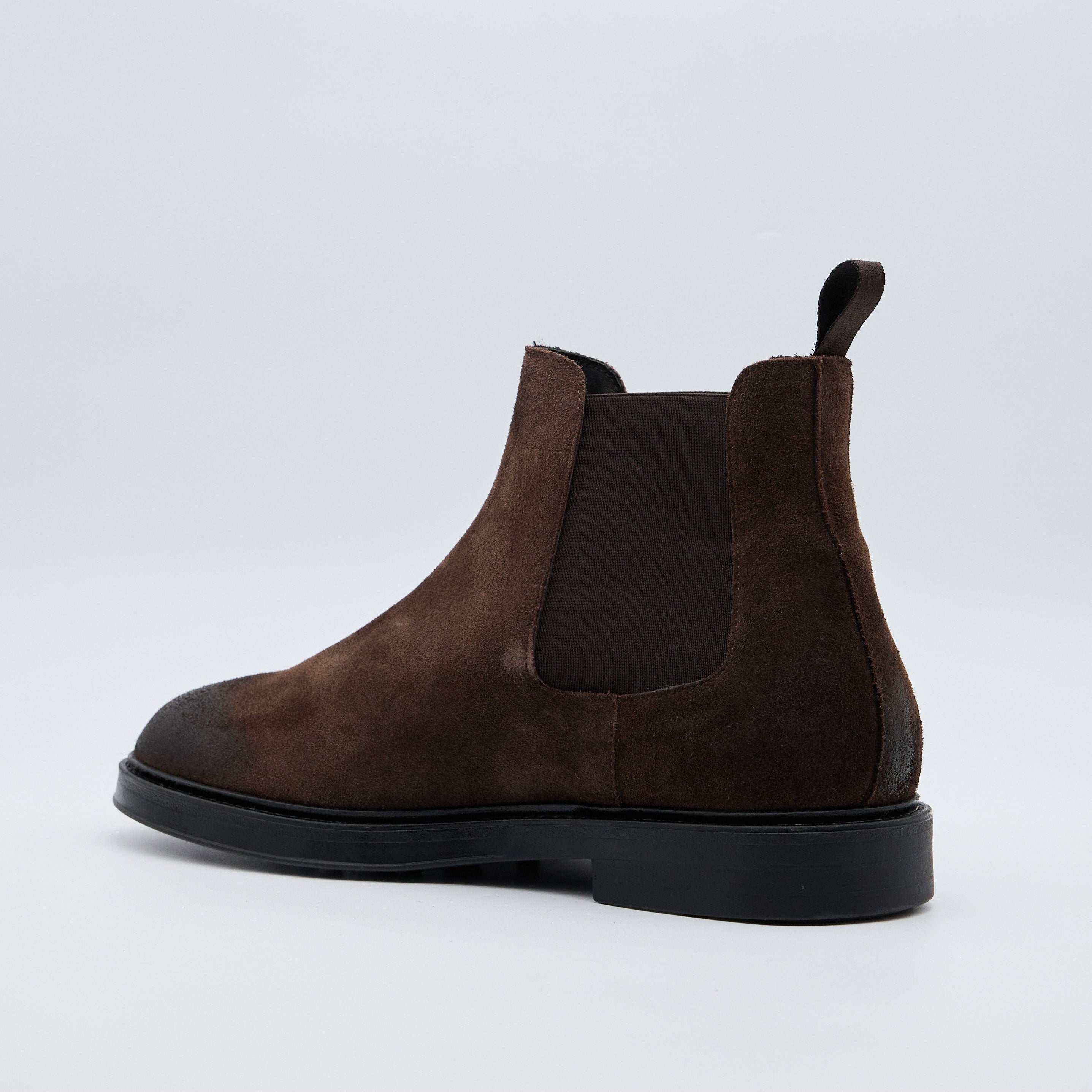 Beatles Elastico in Camoscio Marrone