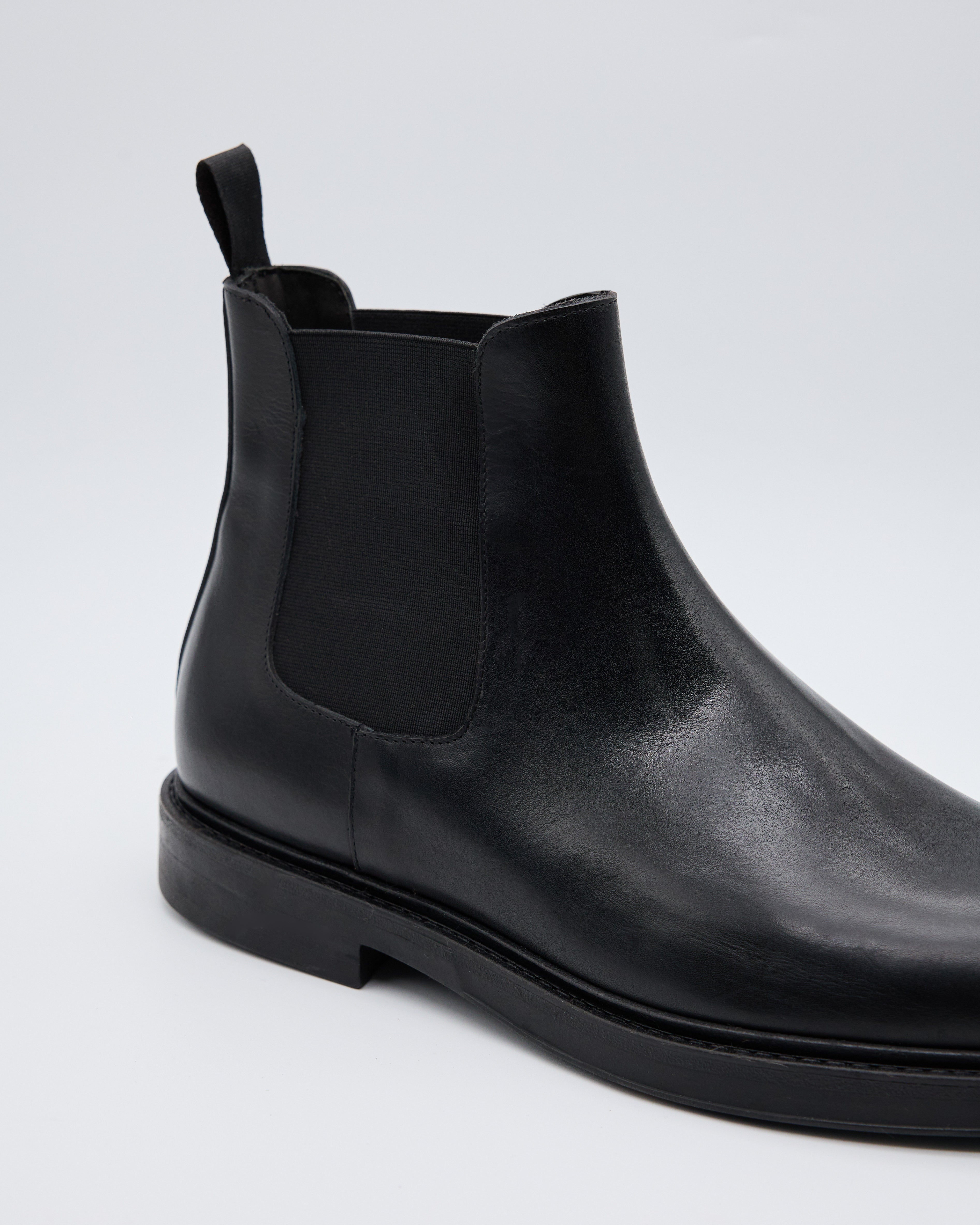 Beatles Elastico in Pelle Nera