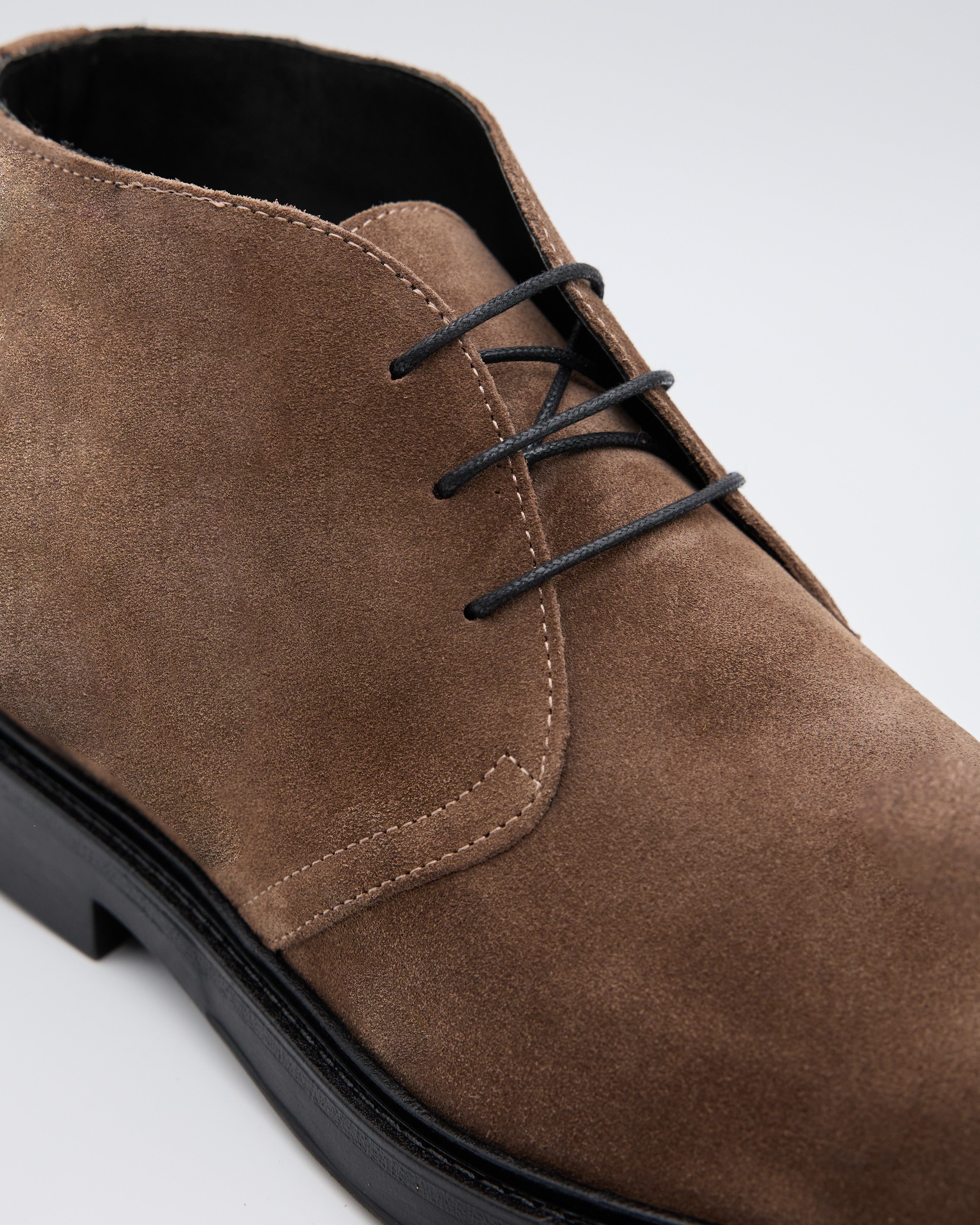 Stivaletto in Camoscio Taupe