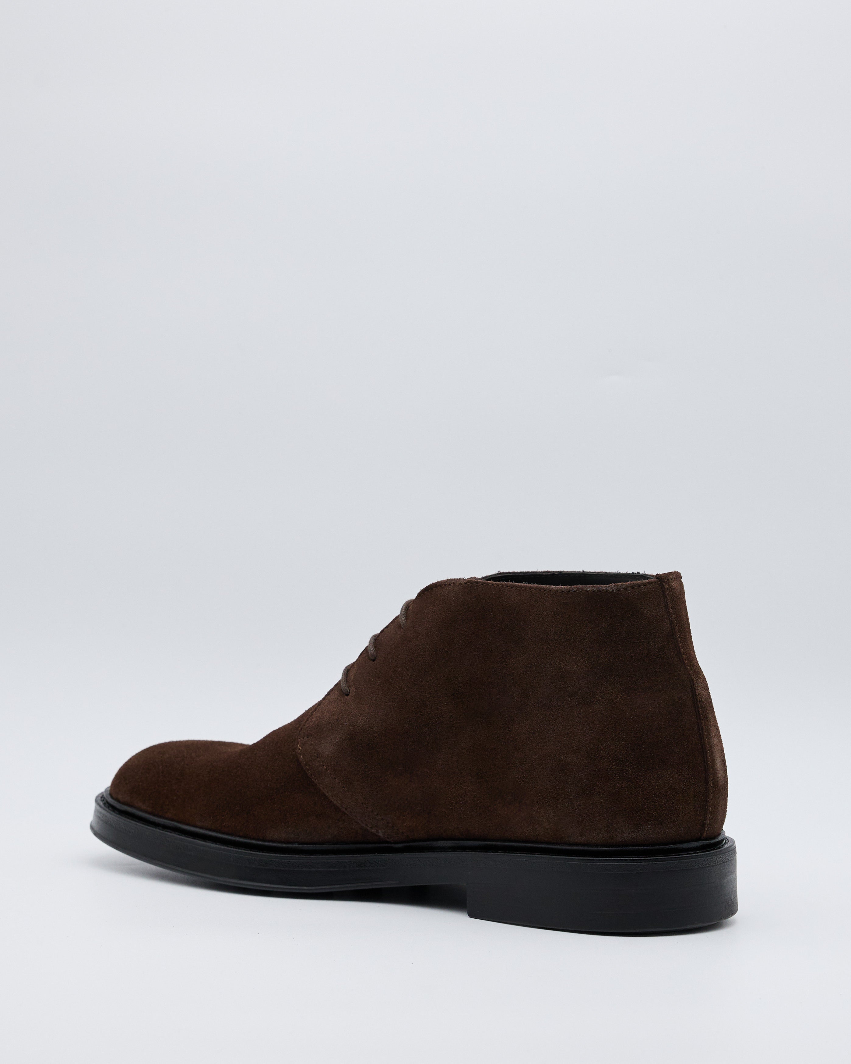 Stivaletto in  Camoscio Marrone Scuro